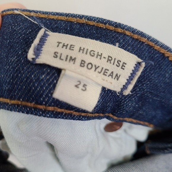 Madewell High-Rise Slim Boyjean Womens 25 - Picture 5 of 8